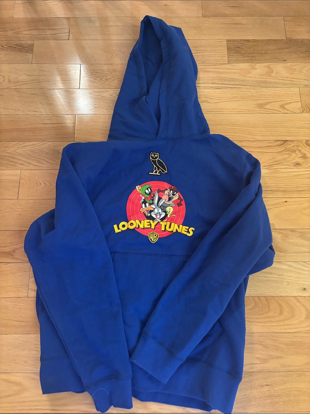 OVO Warner Bros. Looney Tunes Royal Blue Hooded Sweatshirt